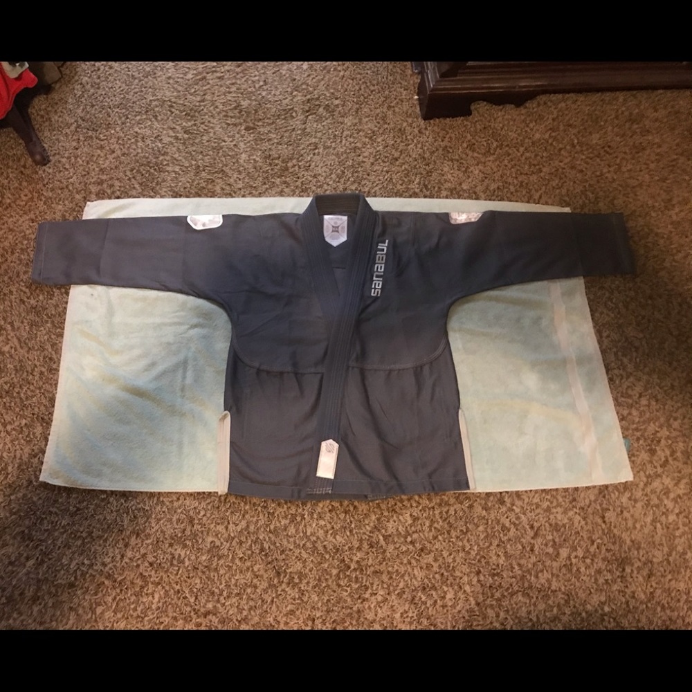 Sanabul Kids Silver Fox Gi Top New